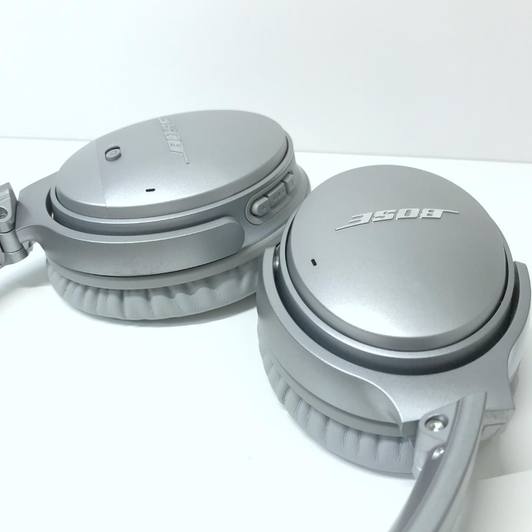 【美品/パッド交換済】Bose QuietComfort 35 シルバー 限定色