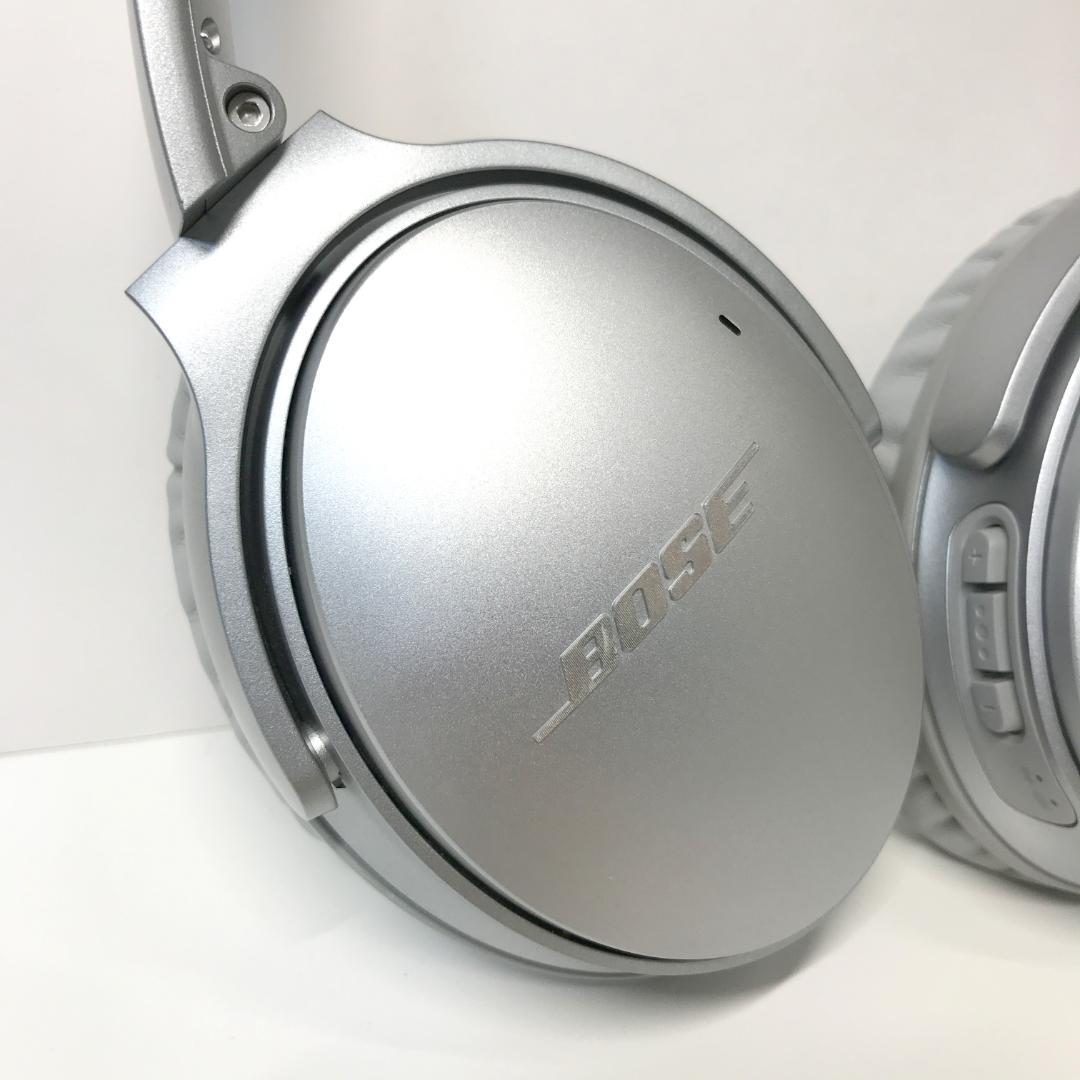 【美品/パッド交換済】Bose QuietComfort 35 シルバー 限定色