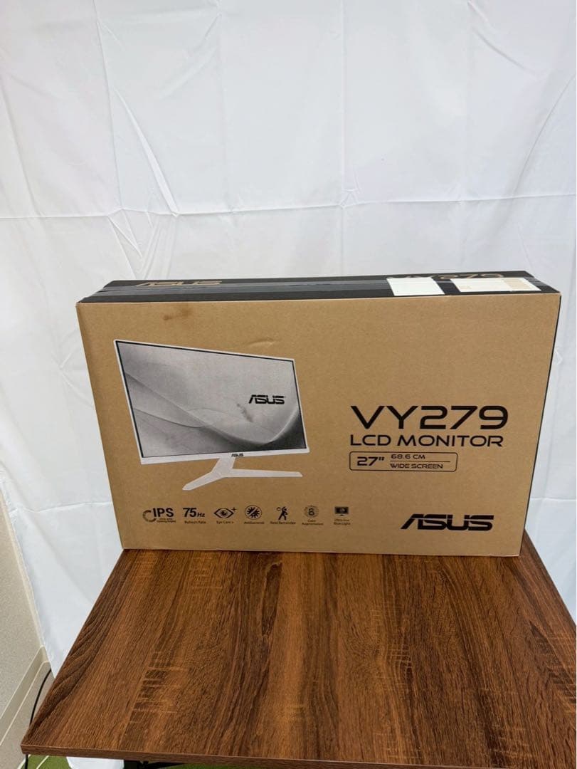 【未開封】ASUS エイスース VY279HE-W 27.0型 液晶モニター