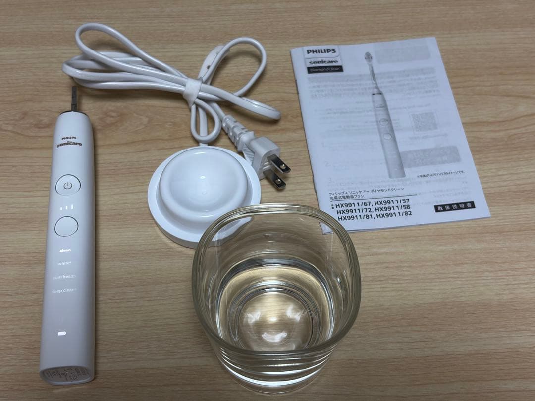 ソニッケアーダイヤモンドクリーン 9000 新品交換ヘッド3本付き