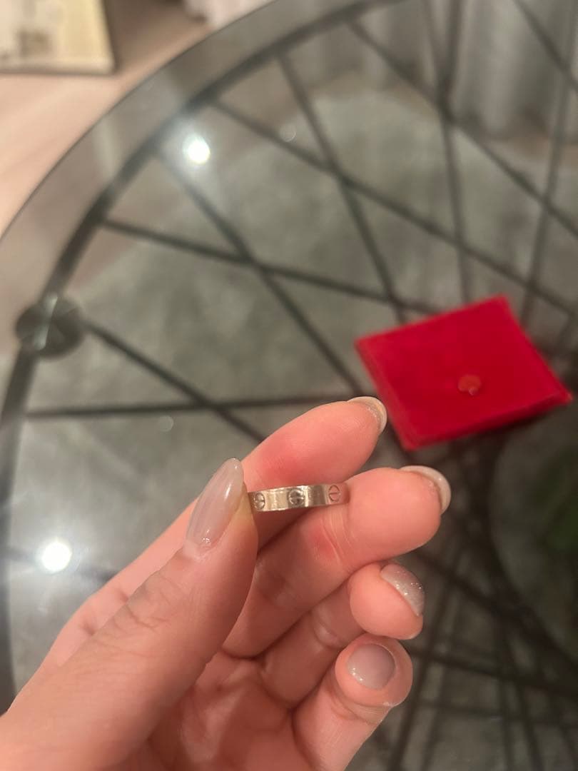 【N】Cartier カルティエ　ラブリング10号【訳アリ】