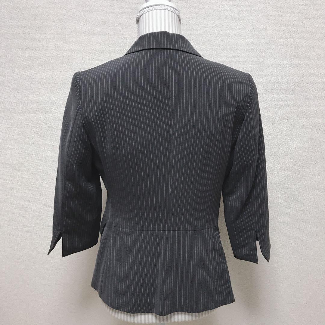 オリヒカ　セットアップスーツ　パンツスーツ　ダークグレー　11号　ウォッシャブル