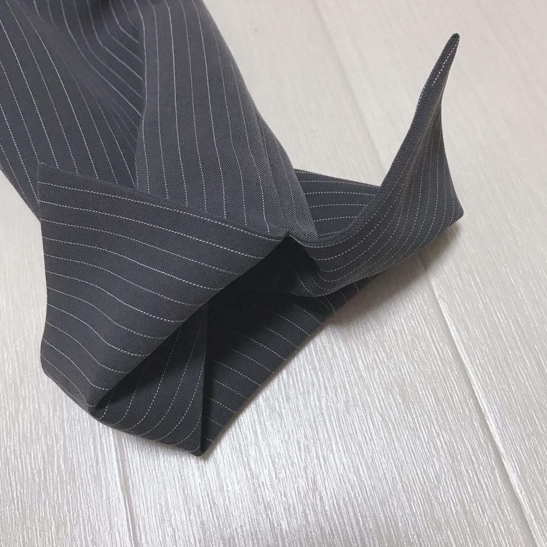 オリヒカ　セットアップスーツ　パンツスーツ　ダークグレー　11号　ウォッシャブル