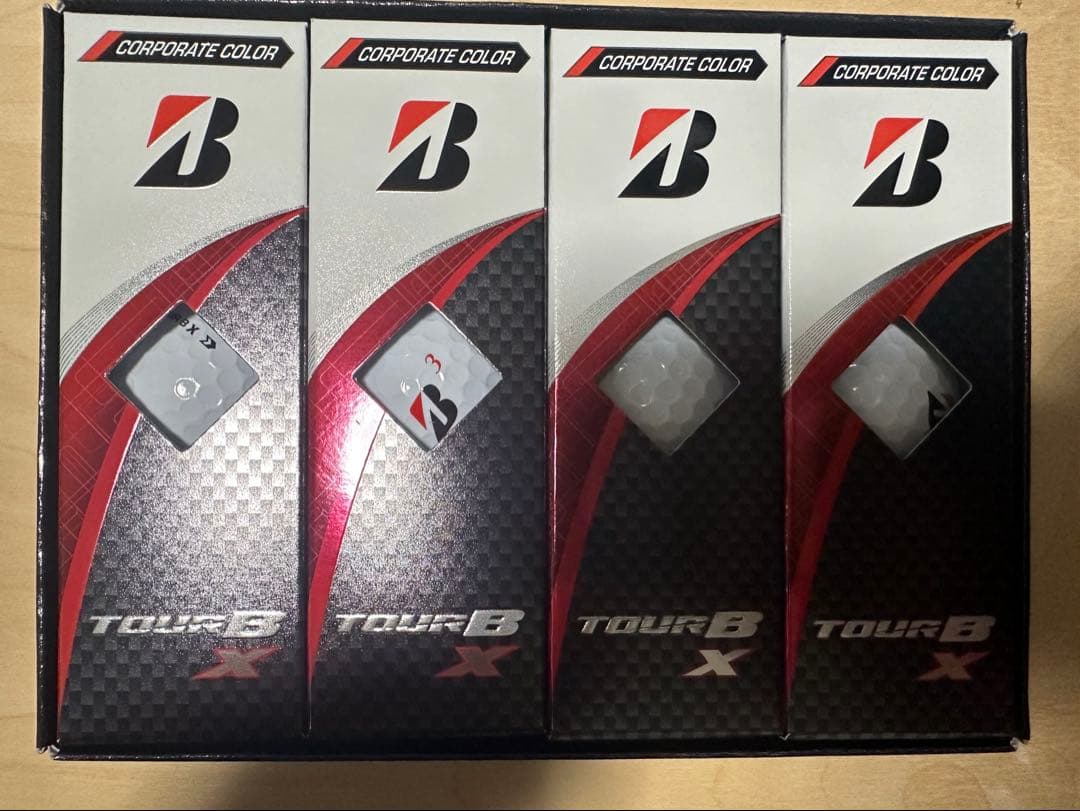 ブリヂストン TOUR B X ゴルフボール　10ダースセット　コーポレート