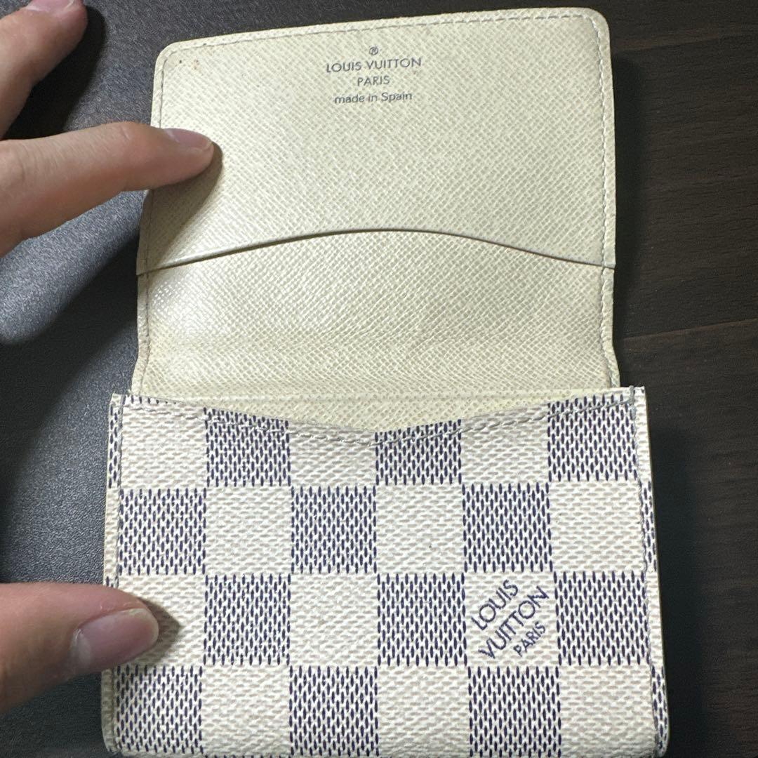 Louis Vuitton ダミエ・エベヌ 名刺入れ