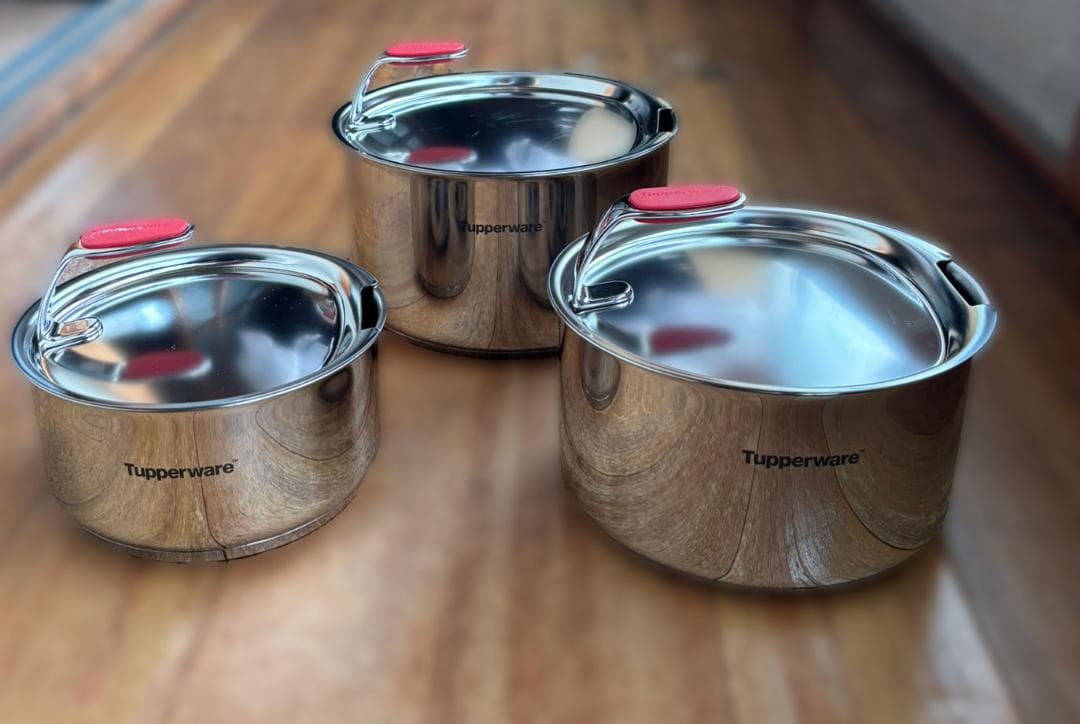 タッパーウェア　コンパクトクックウェア