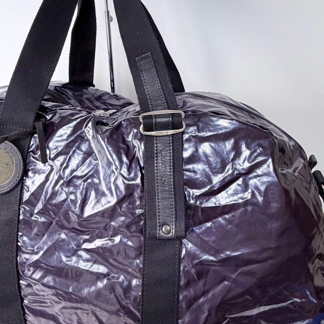 jack gomme 2way 旅行 ショルダー ポーチ付 大容量ボストンバッグ