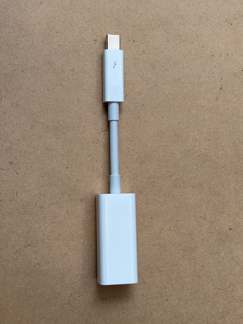Apple Thunderbolt - FireWireアダプタとおまけ