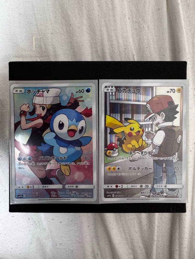 ピカチュウchr ポッチャマchr 2枚セット