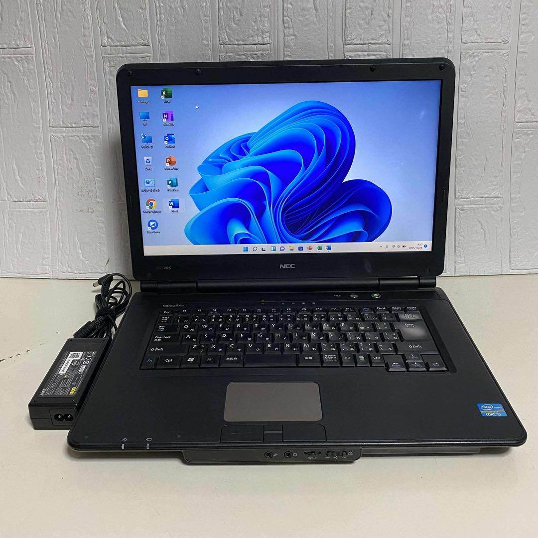 Windows11 オフィス2024年　NEC Versaproノートパソコン