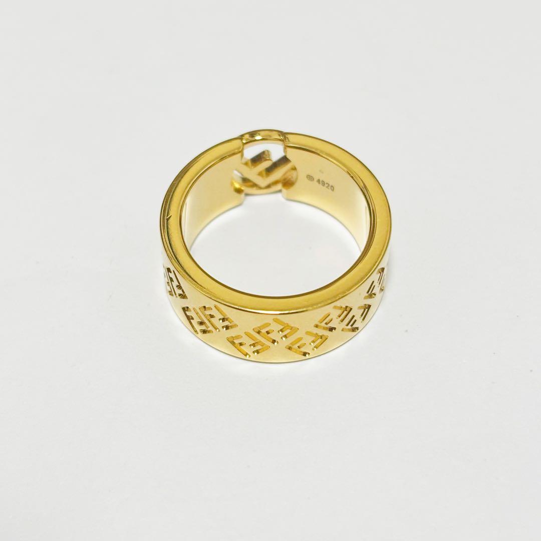 未使用✨FENDI フェンディ　エフイズ　指輪　Fロゴ　リング