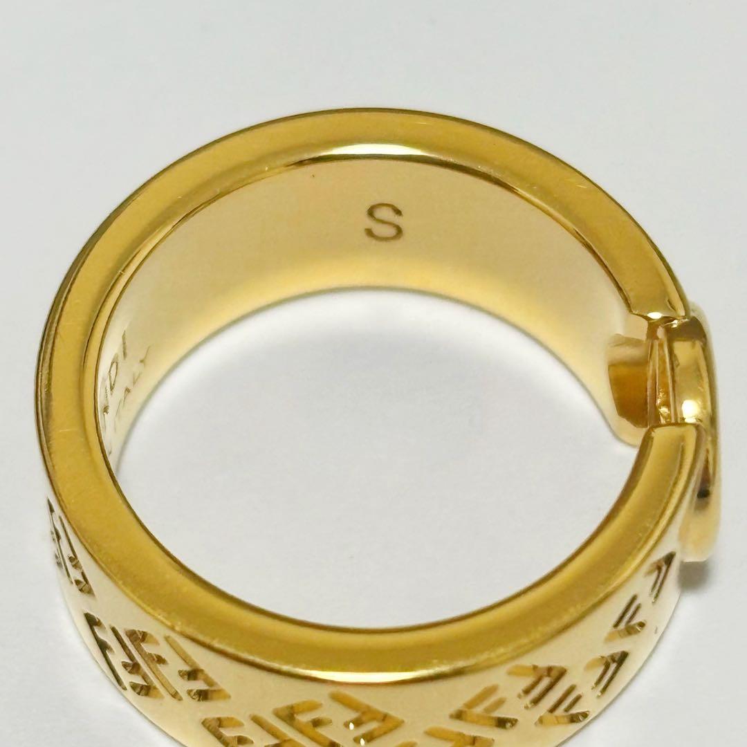 未使用✨FENDI フェンディ　エフイズ　指輪　Fロゴ　リング