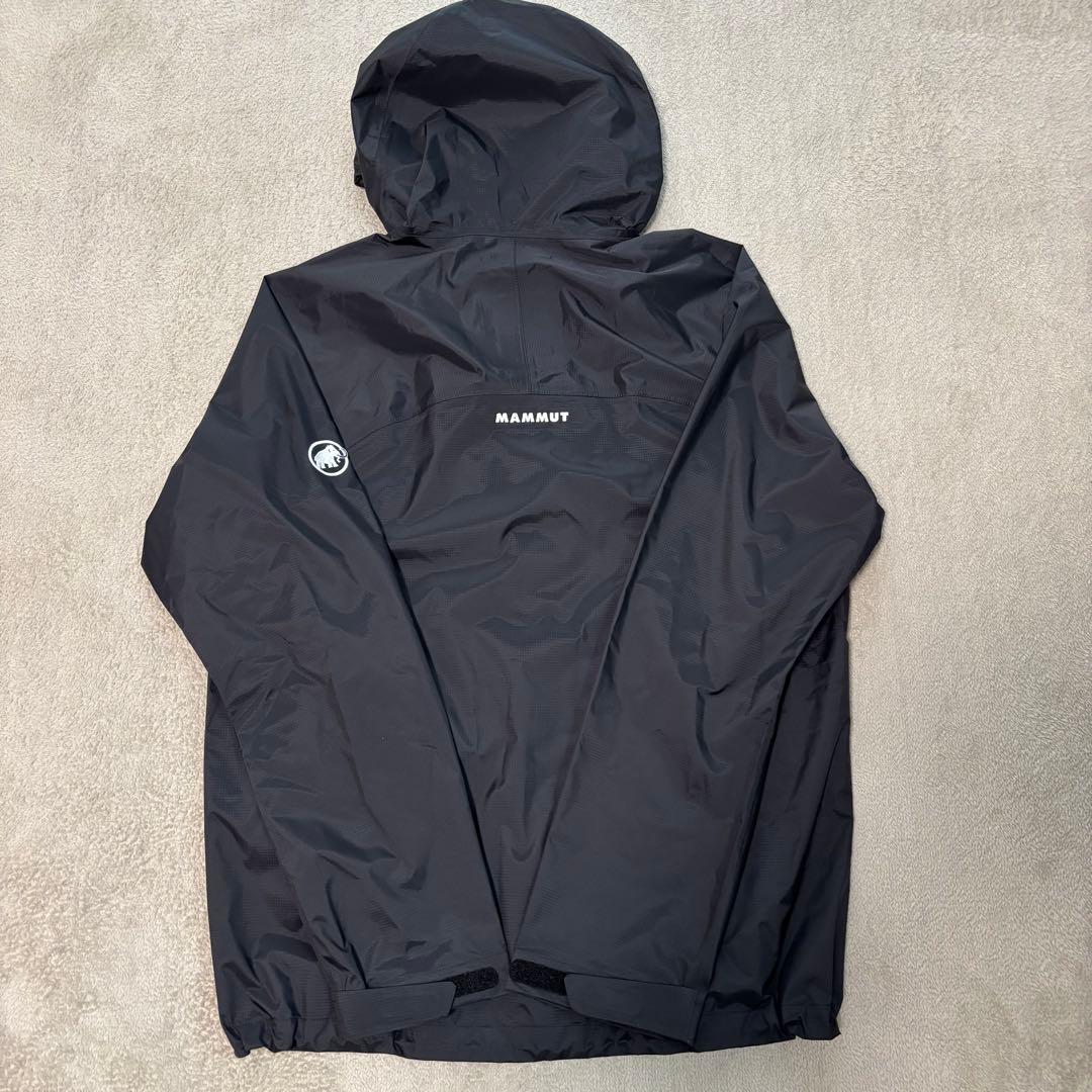 タグ付き MAMMUT マイクロレイヤー 2.0 ハードジャケット M ブラック