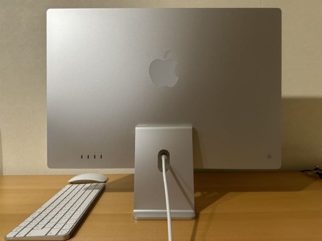 Apple iMac 24インチ（M1チップ）シルバー　箱あり・付属品完備