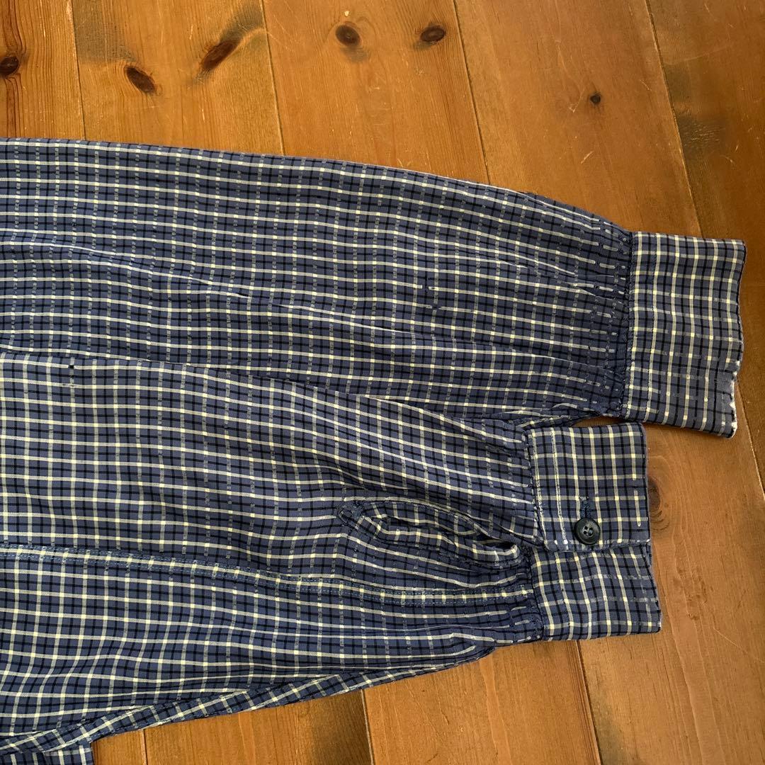 【50sビンテージ】Campus レーヨンシャツ シャドー 織柄 L ロカビリー