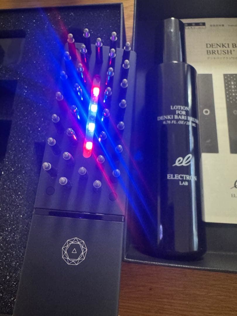 美品エレクトロン　デンキバリブラシ　2.0 ローション付き　取説付　電気バリ