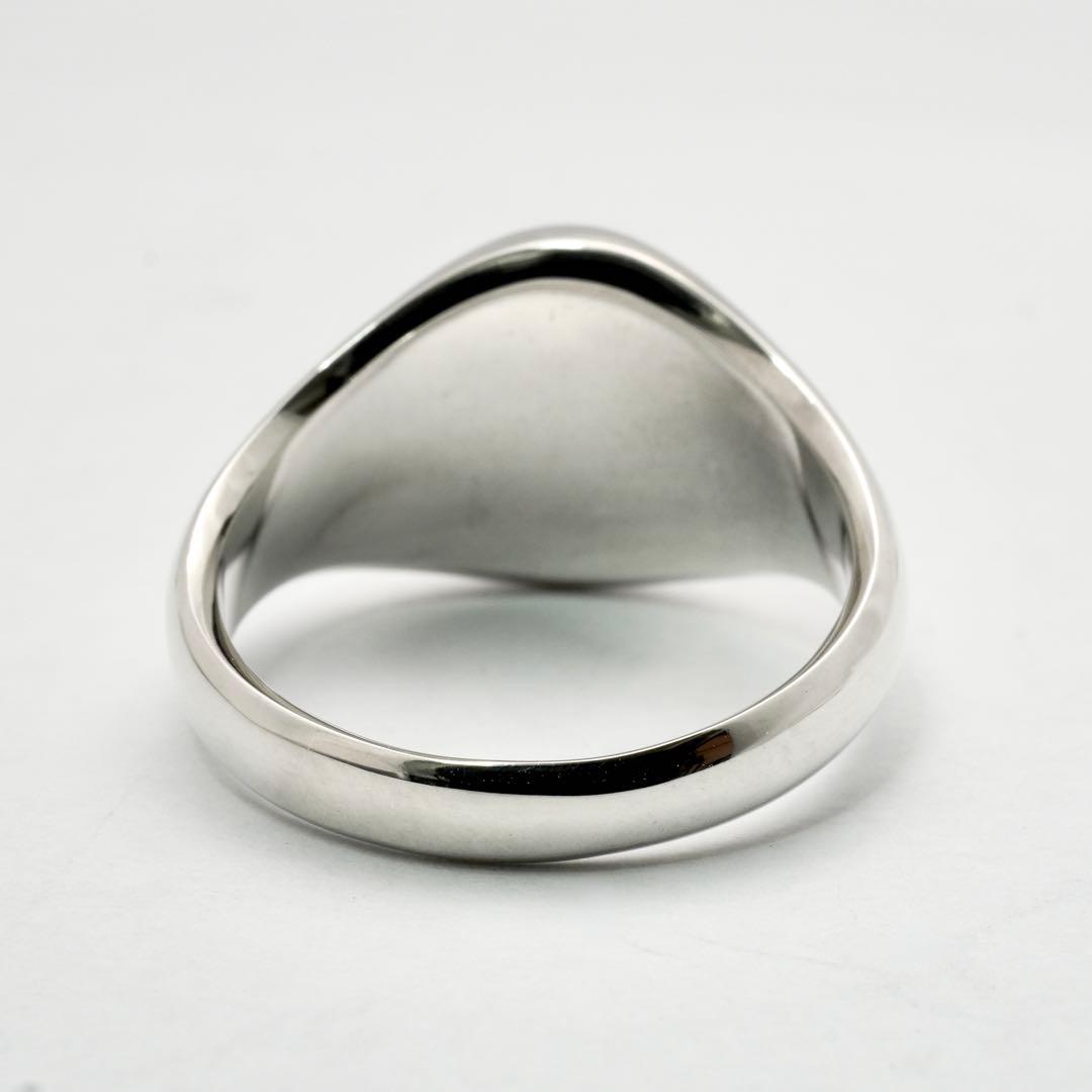 未使用 手彫り シグネットリング silver925 シルバー 指輪 11号