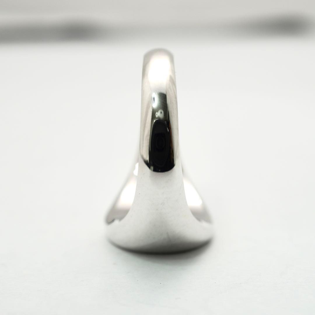 未使用 手彫り シグネットリング silver925 シルバー 指輪 11号