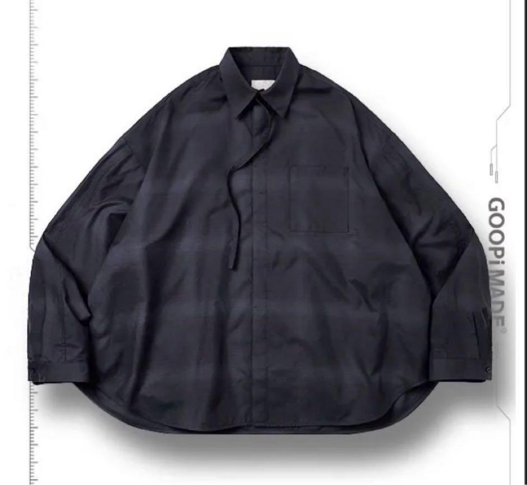 トップス GOOPiMADE 2-Layer Oversized Shirt GSR-01