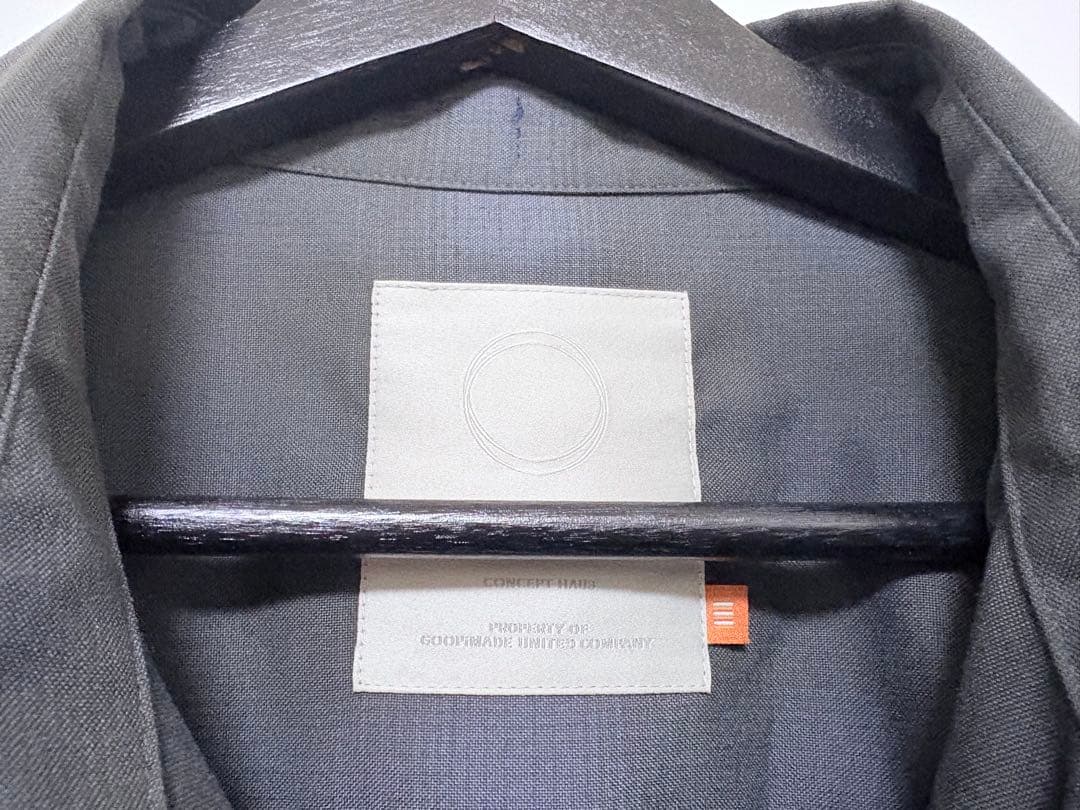 トップス GOOPiMADE 2-Layer Oversized Shirt GSR-01