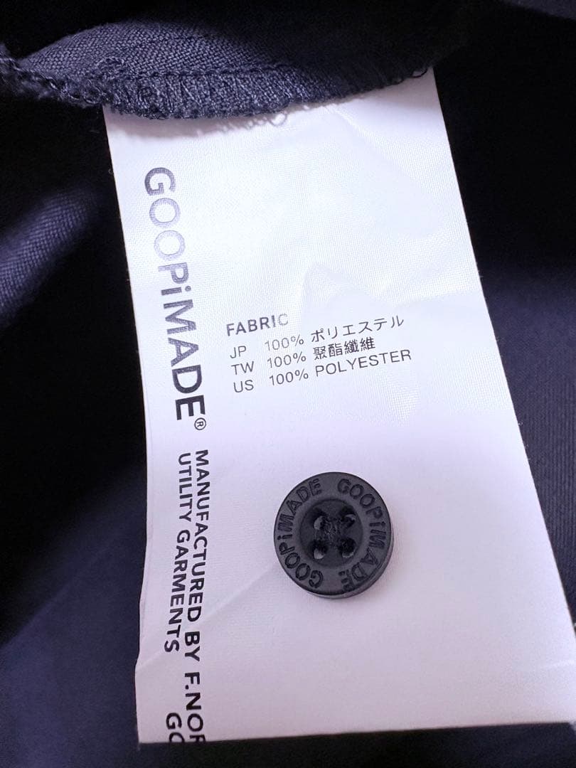 トップス GOOPiMADE 2-Layer Oversized Shirt GSR-01