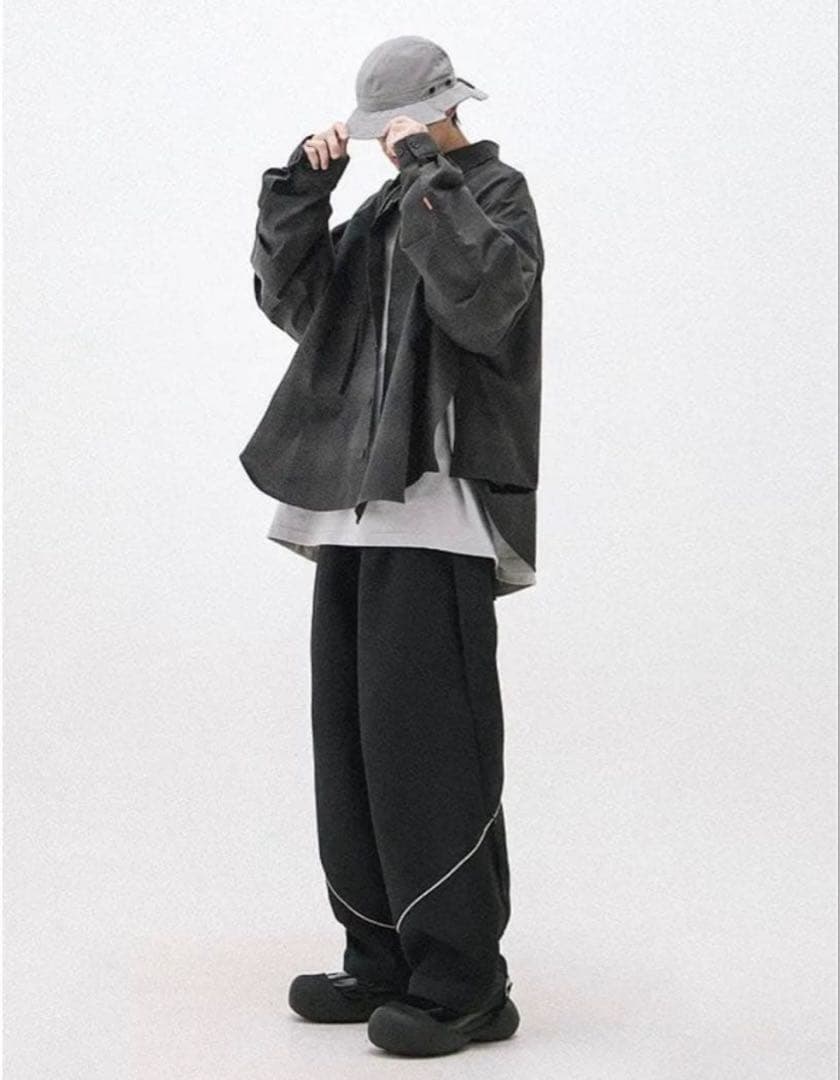 トップス GOOPiMADE 2-Layer Oversized Shirt GSR-01