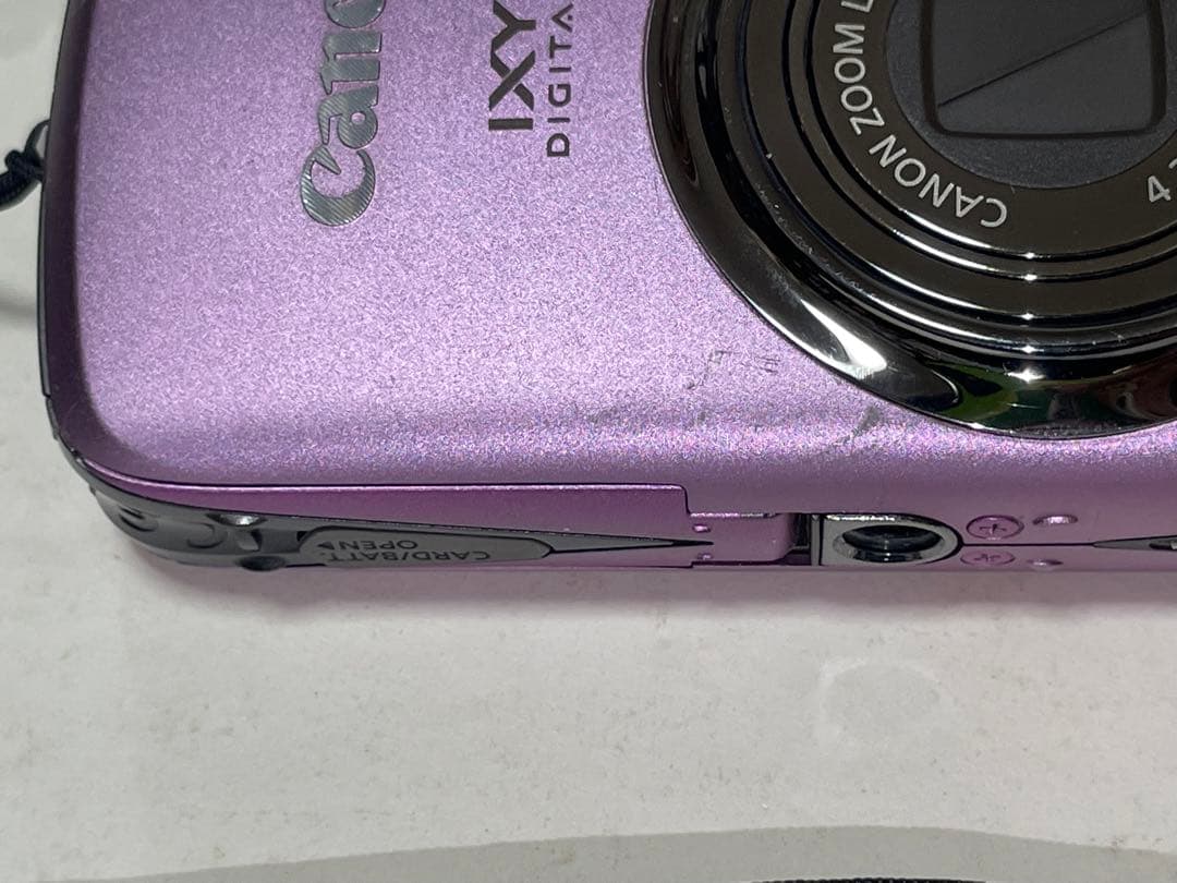 Canon IXY DIGITAL 930 IS パープル　作動確認済み