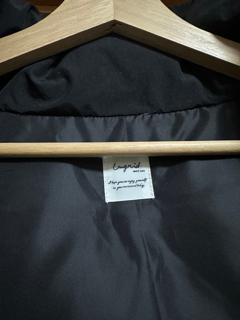 Ungrid モンスターコート BLACK サイズF