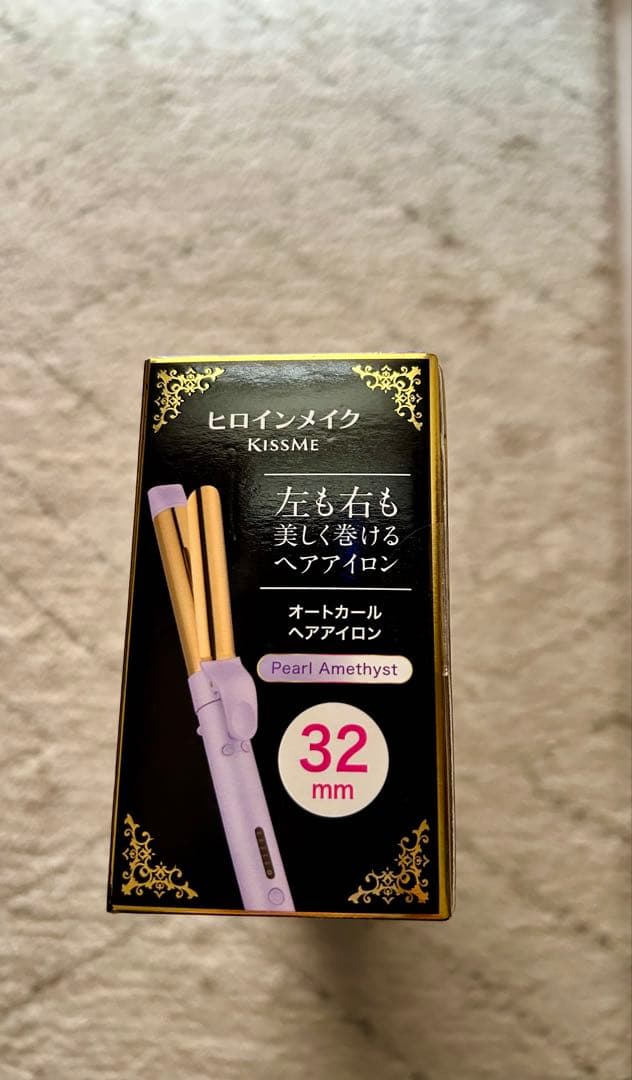 ドンキヒロインメイク 自動カールアイロン HM-KC1260 パールアメジスト