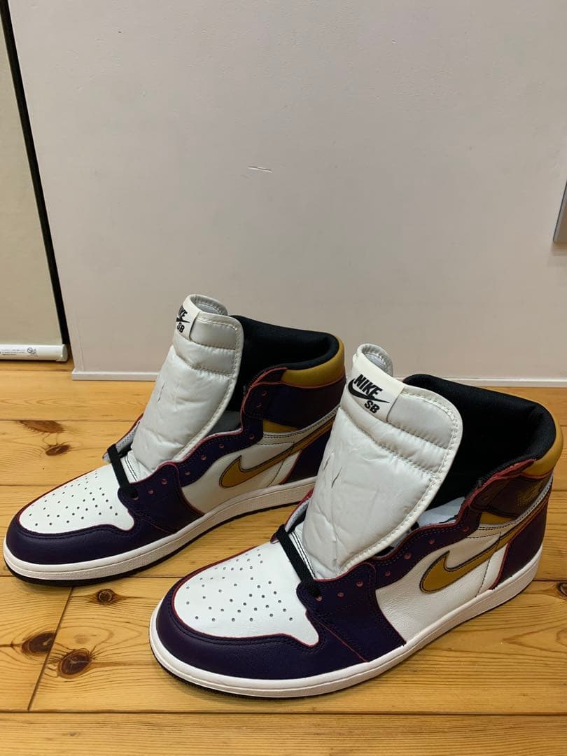 ナイキSB×エアジョーダン1レトロハイ \"La To Chicago\" 31cm