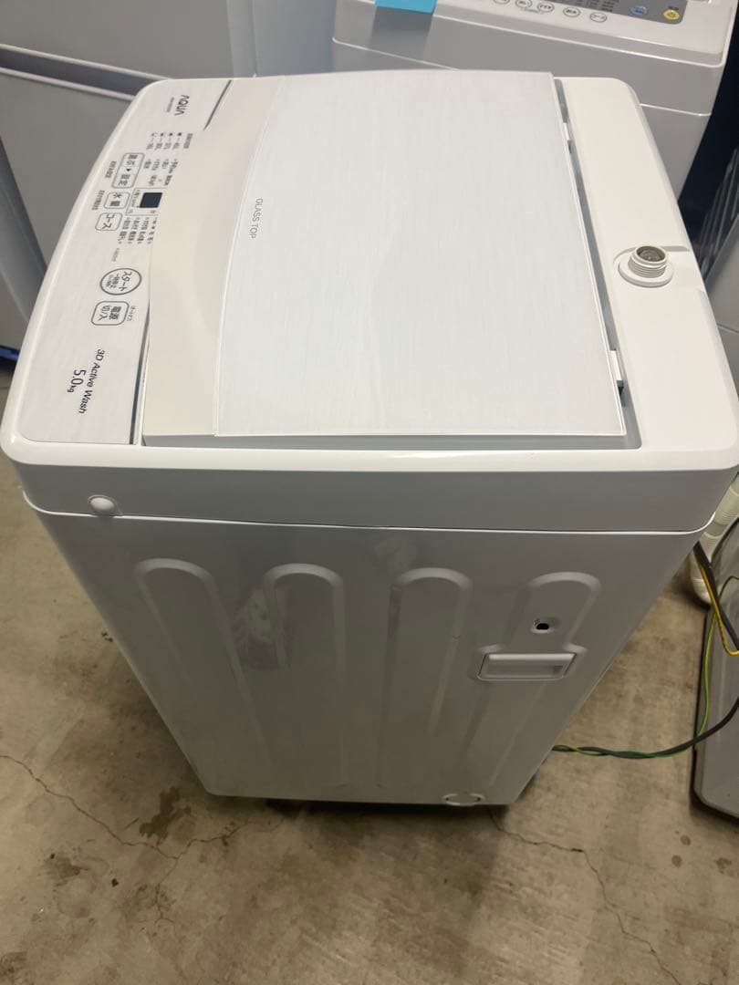 アクア AQUA 5kg全自動洗濯機 ホワイトAQW-S5E2(W) T