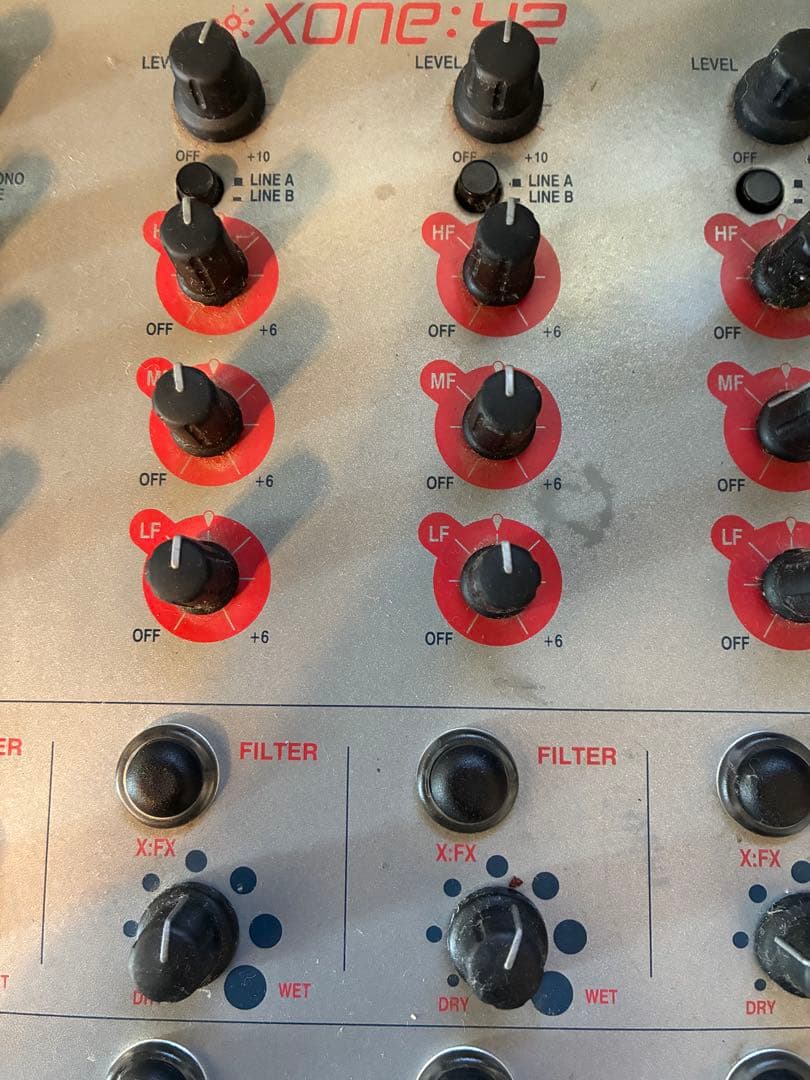 XONE 42 ALLEN&HEATH 中古 OYAIDE電源ケーブル付