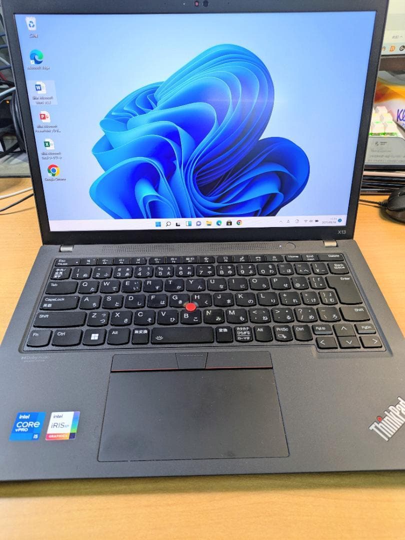 Windowsノート本体 Thinkpad X13 Gen2 i5-1145G7 16G+256GB