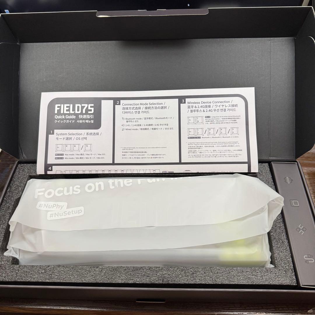 NuPhy Field75 メカニカルキーポッド