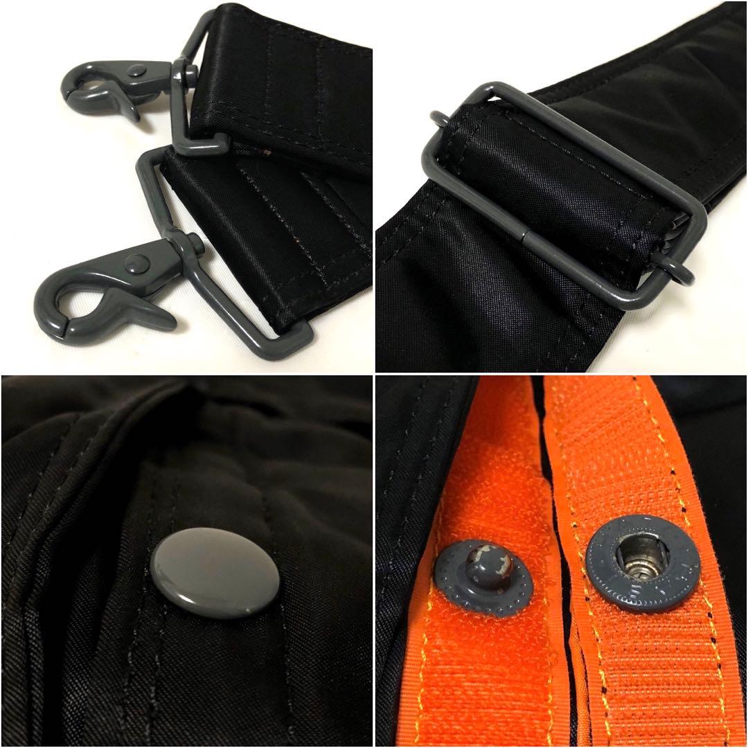 超美品✨廃盤 ポーター タンカー オーバーナイト 2way 2層 ブラック