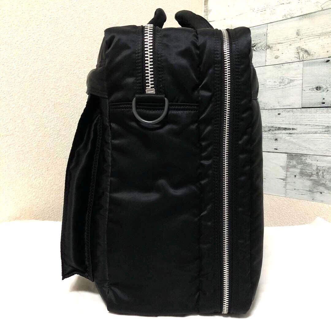 超美品✨廃盤 ポーター タンカー オーバーナイト 2way 2層 ブラック