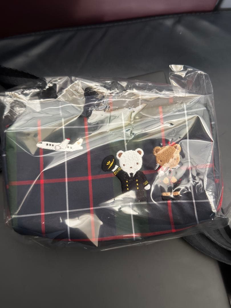 【JAL機内販売限定】ファミリア JALオリジナルポーチ