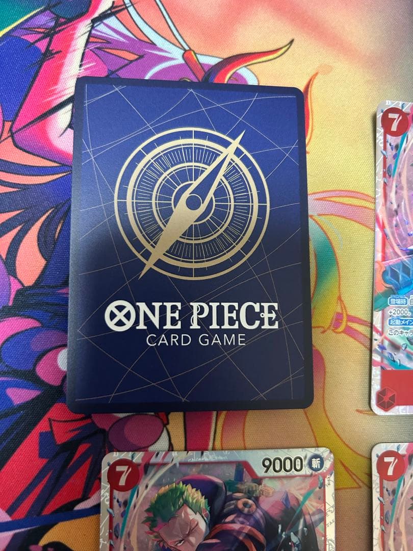 ワンピースカード ゾロ SR 4枚セット