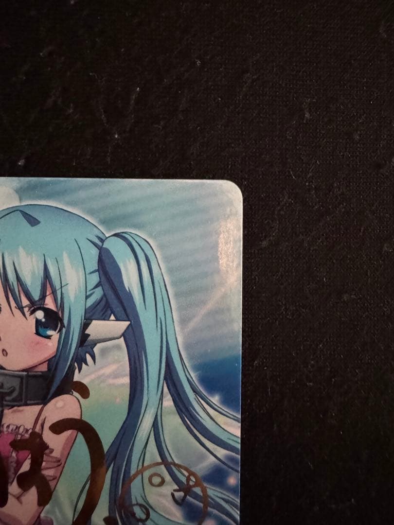 ChaosTCG そらのおとしもの 素直になれないエンジェロイド「ニンフ」サイン