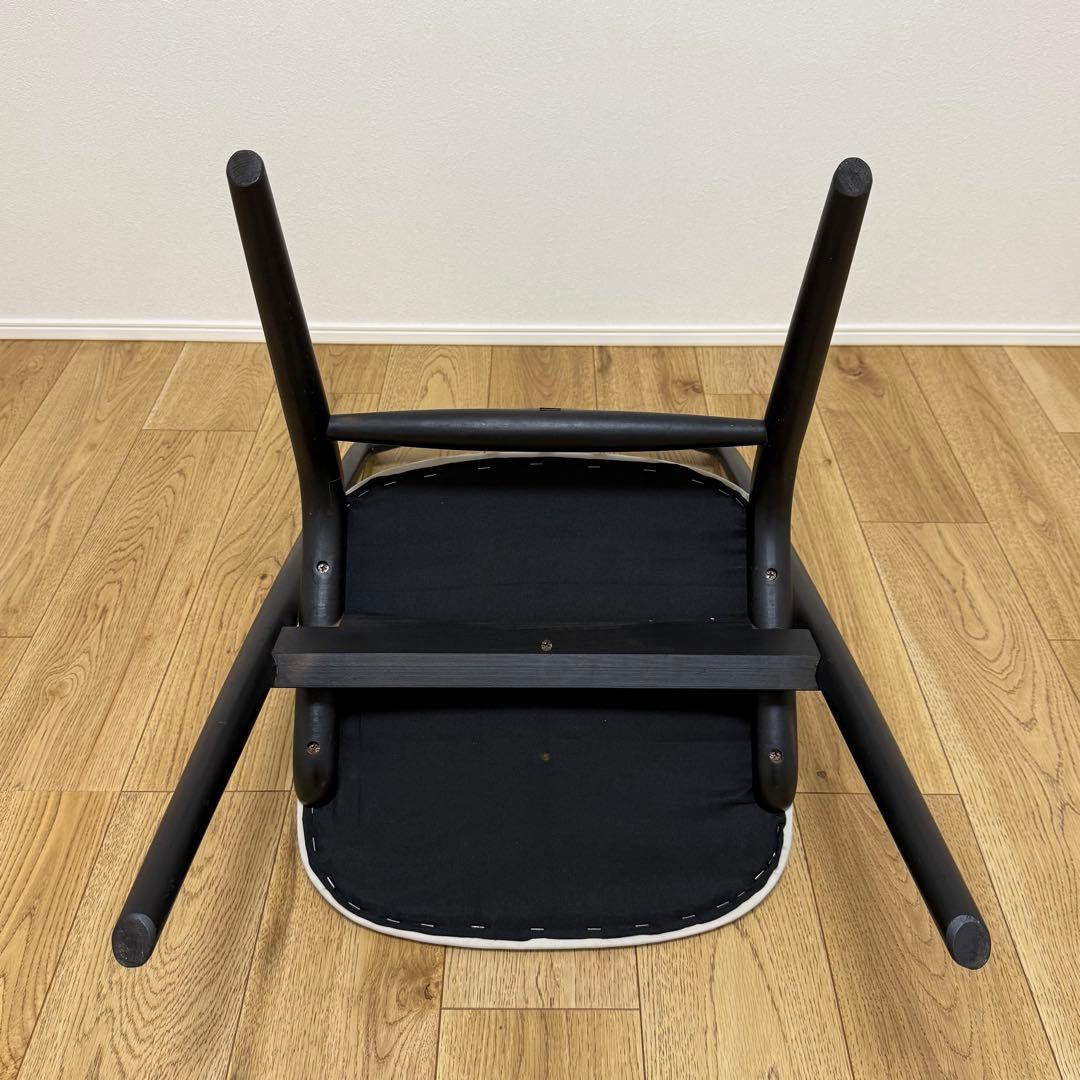 美品！飛騨産業 キツツキ　CASCADA 椅子 座面張替え済