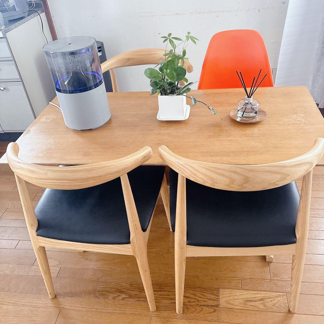 リプロダクト】ハンス・J・ウェグナー エルボ チェア スクエア ナチュラル