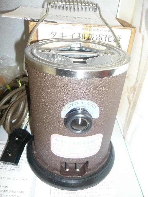 新品完全未使用　 タキイ和裁電化鏝 和裁コテ 和裁こて　タキイ製　鏝２本付