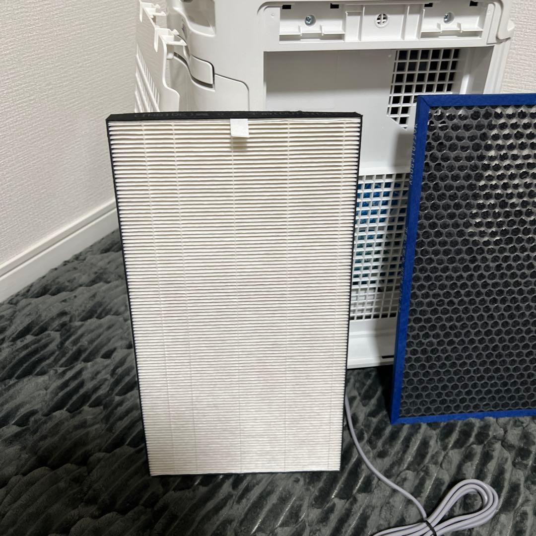 【美品】SHARP シャープ 加湿空気清浄機 KC-N500Y-W