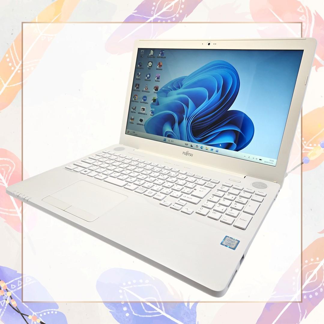 富士通 AH50/D1 Core i7 メモリ16GB SSD256GB 難あり