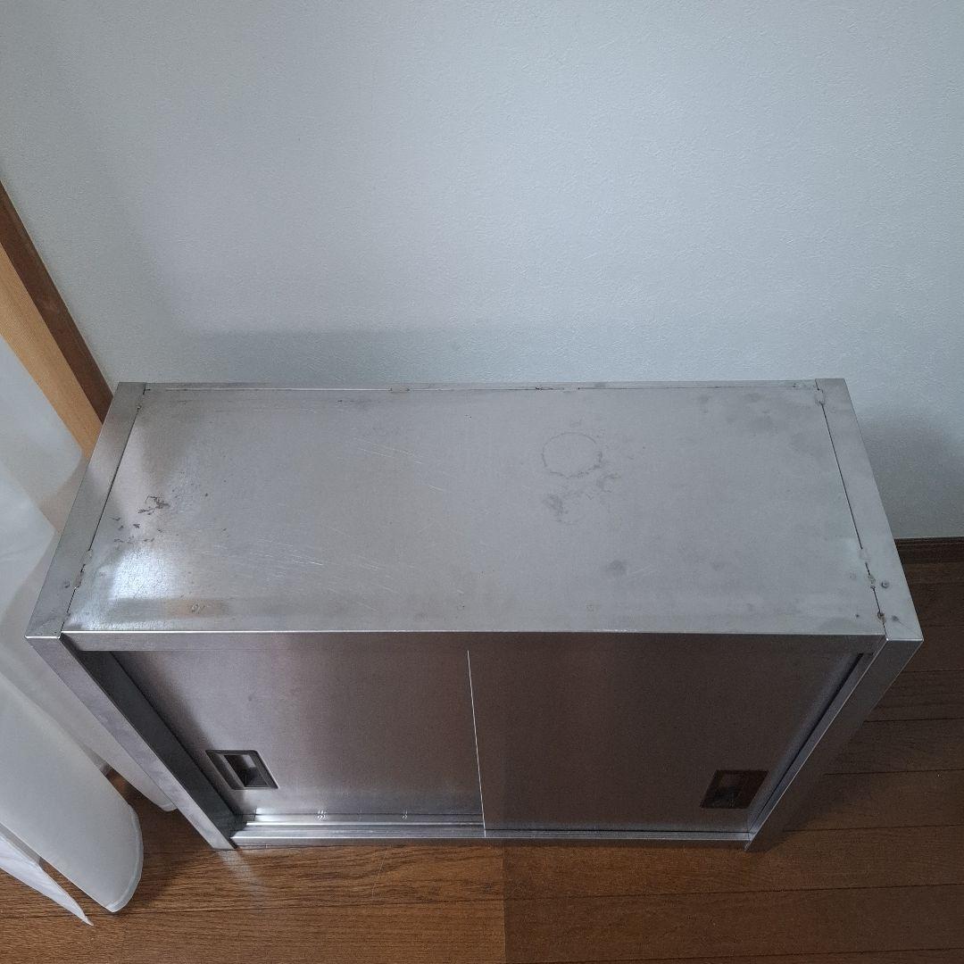 ゆ*す様 ステンレス 吊り戸棚 厨房 飲食店 食器棚 キャビネット　300×75