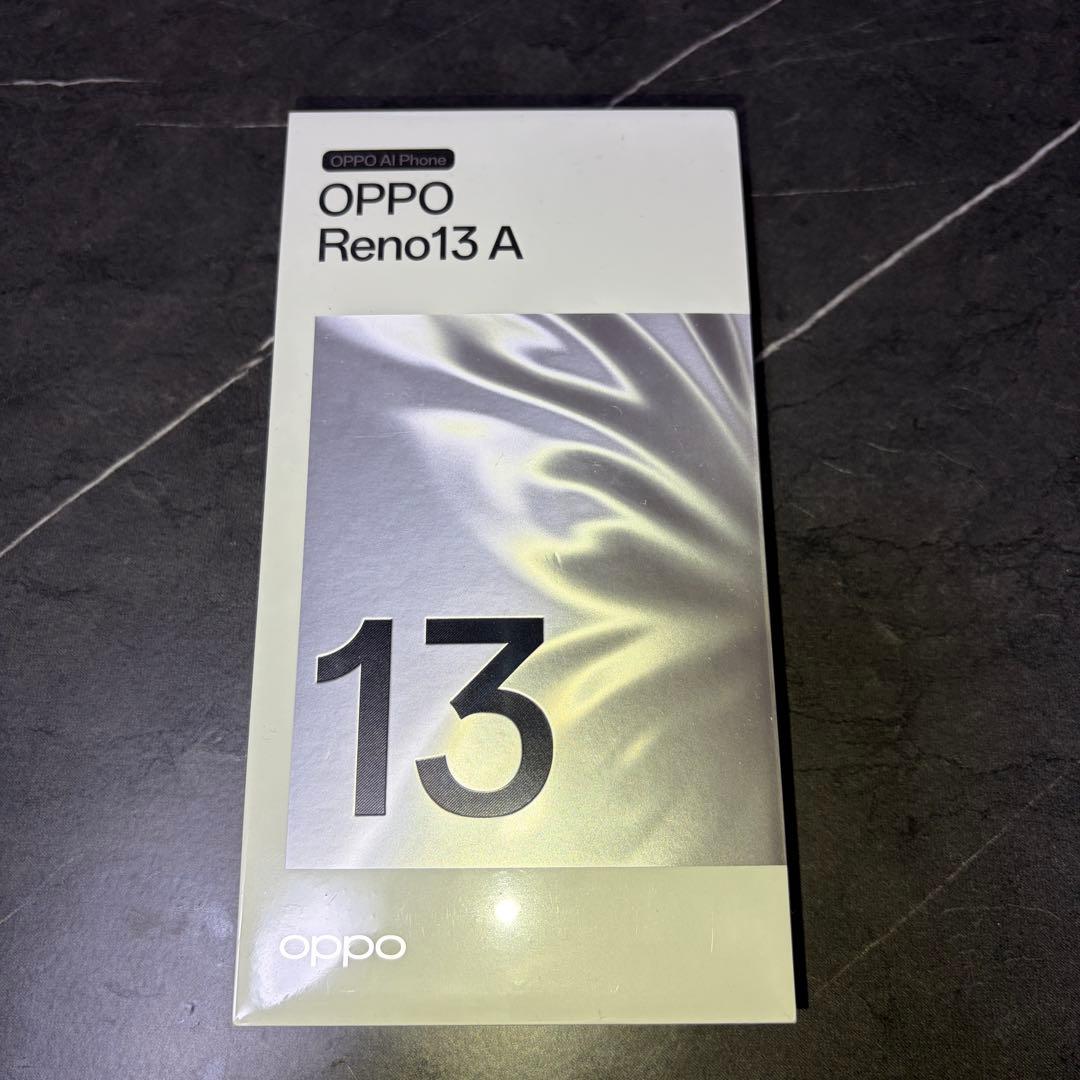【未使用品】OPPO Reno13 A アイスブルー