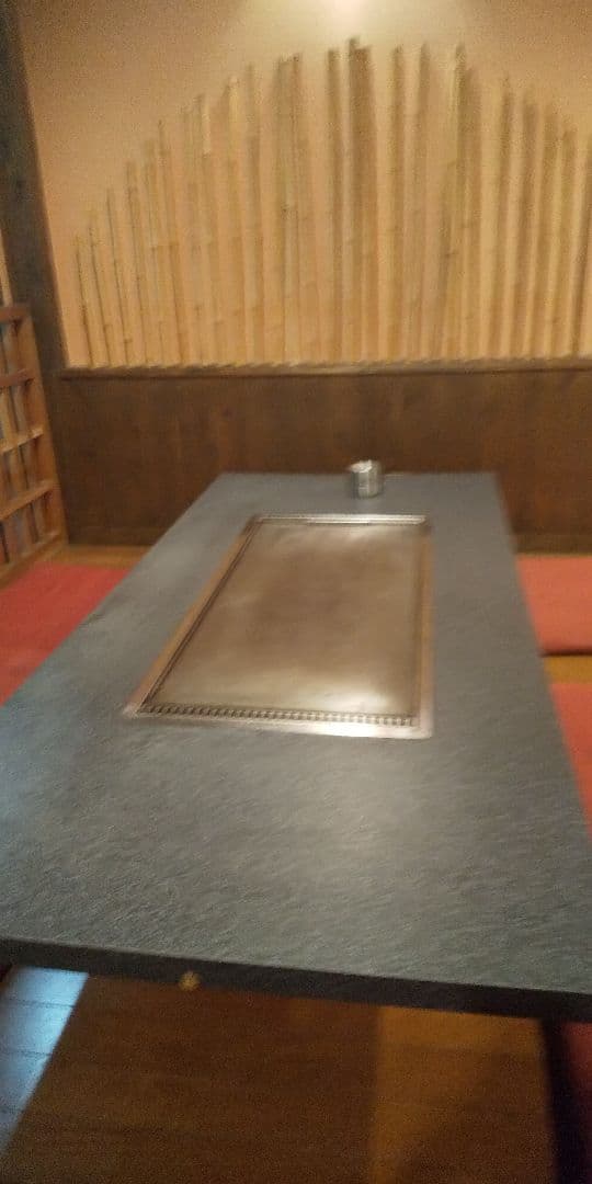 お好み焼き鉄板焼き座卓テーブル ユリさんオーダーメイド用