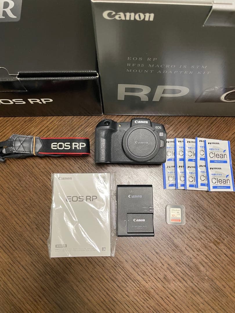 【美品】Canon EOS RP フルサイズミラーレス一眼カメラ 本体