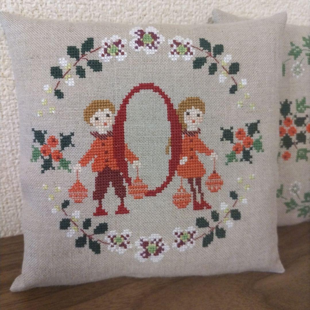 ぽんちゃん　ミニクッションお仕立て