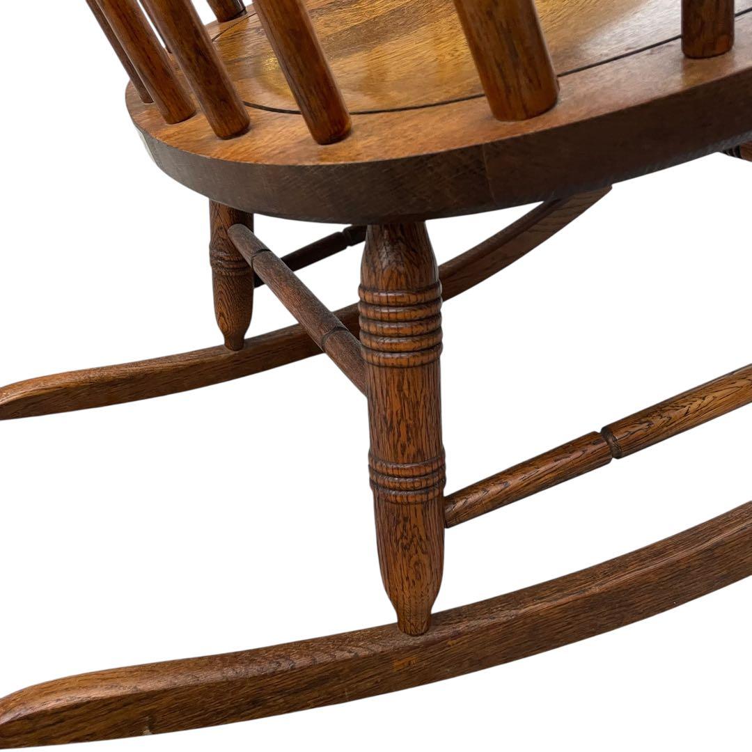 美品　ヴィンテージ　アンティーク　キツツキ ロッキングチェア 飛騨家具